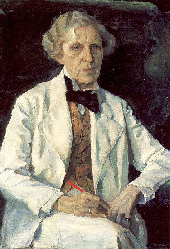 Nesterov, Mikhail Portrait of Elizaveta Kruglikova Sweden oil painting art